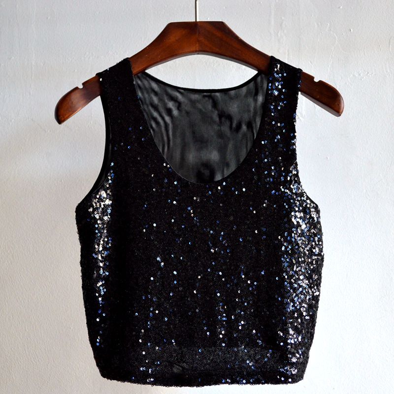 girls glittery tops